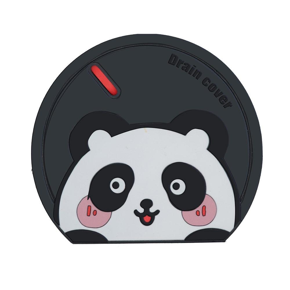 Anti-insect Sewer Floor Drain Cover Cartoon Animal Sewer Sealing Silicone Mat for Bathroom&Kitchen