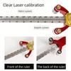 3 In 1 Woodworking Marking Gauge Parallel Line Scriber Arc Line Drawer Height Gauge Inch Measuring Tool