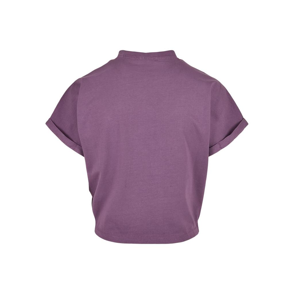 Urban Classics Womens/Ladies Pigment Dyed Short Turn Up T-Shirt