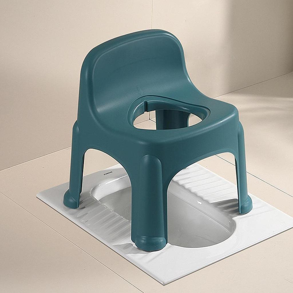 Toilet Stool Squat Step Convenient Kids Easy Storage Compact Footrest Ergonomic Sturdy Simple