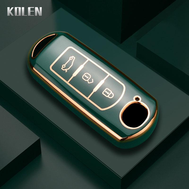 New Tpu Car Remote Key Case Cover Shell For Mazda 2 3 6 Bl Bm Gj Atenza Axela Demio Cx3 Cx-3 Cx5 Cx-5 Cx7 Cx9 Mx5 Ke Kf Keyless