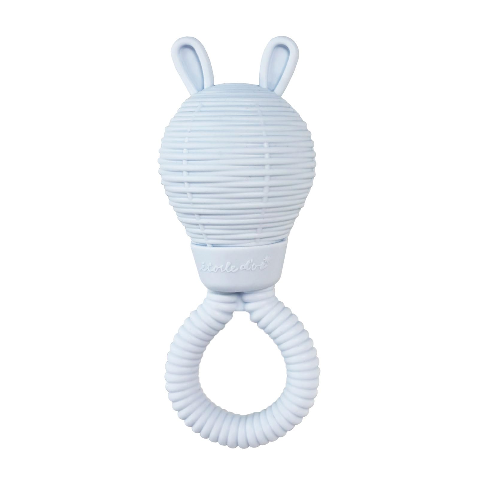 

Etoile Doll Silicone Rattle Light Blue