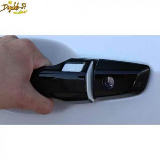 For Honda CRV CR-V 2017- Gloss Black Outside Door Handle Cover Trim 8PCS New