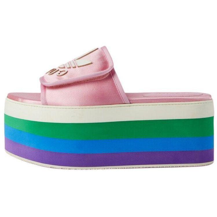 Gucci Slide Slippers Women's Pink 702294 U19E0 5880