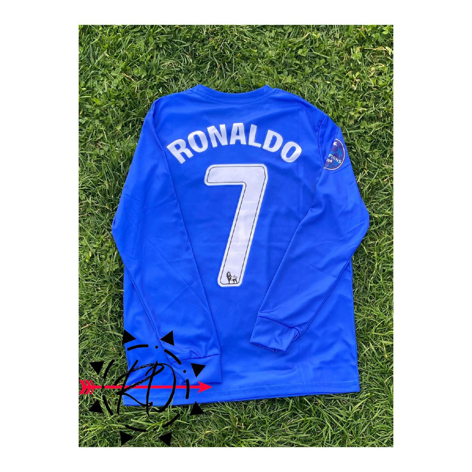 Maglia manica lunga Cristiano Ronaldo Manchester United 2007/2008