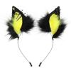 Simulated Fox Ears Cosplay Plush Animal Ear Headband Halloween Dark Spider Cat Ear Headband Hair Accessory