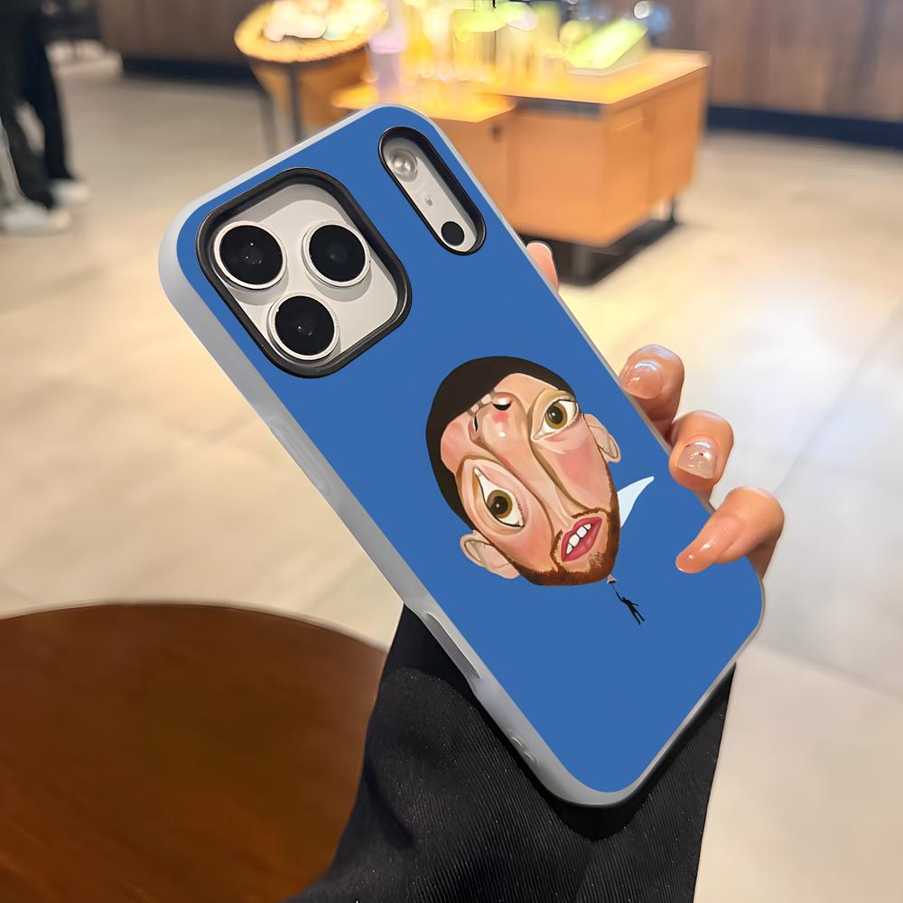 

Чехол для телефона Singer M-MacS M-MillerS Для IPhone 17 Air 16 E 15 14 Plus 13 12 11 Pro Max Желе 2 в 1 Защитный чехол iPhone 13 Pro