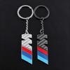Carbon Fiber Car M Emblem Styling Auto Keychain Accessories For BMW E90 G80 M3 G30 M5 F82 F83 F20 F21 G42 F95 F96 G06 G07 M2 M4 zjdr11