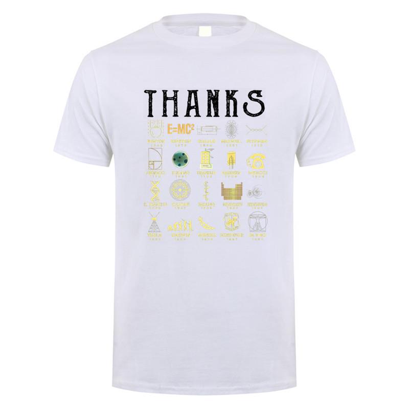 Thanks Science Scientist Lovers T Shirt Summer Women Men Short Sleeve School Teacher Science T-shirts Cotton Tshirt Tops
