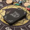 Portable Tarots Card Box Astrologys Divination Storage Case Iron Tarots Card Storage Case for Witches Decoration