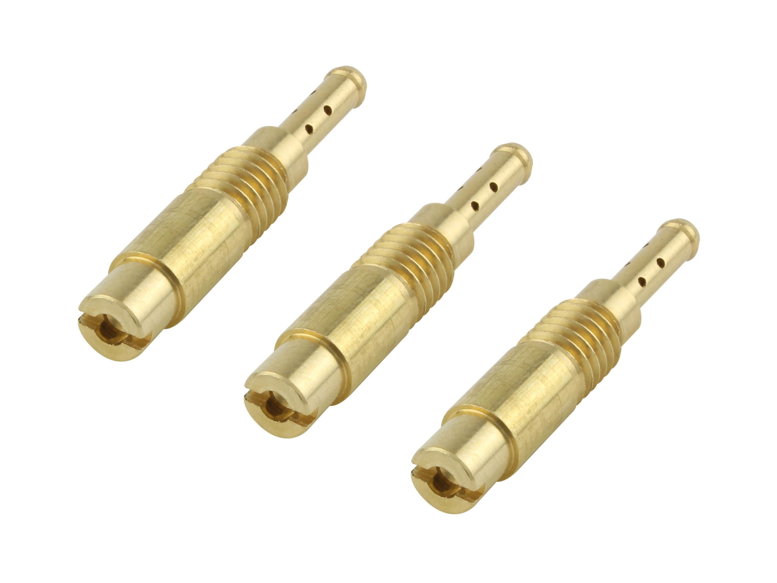 

POSH FAITH Мотоциклетный набор пилотных жиклеров из 3 штук Увеличенные пилотные жиклеры для Zoomer Smart и Solo Part (28x5-J) (2001-2006), Scoopy, DIO-Z4, (2003) - Число золотой