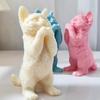 Candle Silicone Mold Home Ornaments Clay Handicrafts Animal Resin Mold DIY Craft