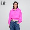 Gap Women's 2025 Fall Big Logo Hooded Loose Sweatshirt