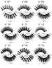 2021Hot  3d Faux Mink Eyelashes False Eyelash 100% Real Mink and by Hand Customizable Europe