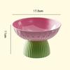Elegant Large Washable Fruit Bowl With Pedestal - Chic, Hygienic Tabletop Organizer And Decorative Centerpiece