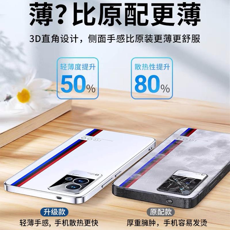 Applicable To vivoiQoo1 Mobile Phone Case iQOO1Pro New Vivo Anti-drop All-inclusive Protective Case Transparent Case Ice