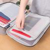 Document Storage Bag Tickets File Organizer Women Travel Files Card Folder Holder Tool Case Handbag