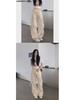 Unisex American-Style Thick Overalls for Street Dance: Trendy, Casual, All-Match Loose Wide-Leg Pants for Autumn and Winter.