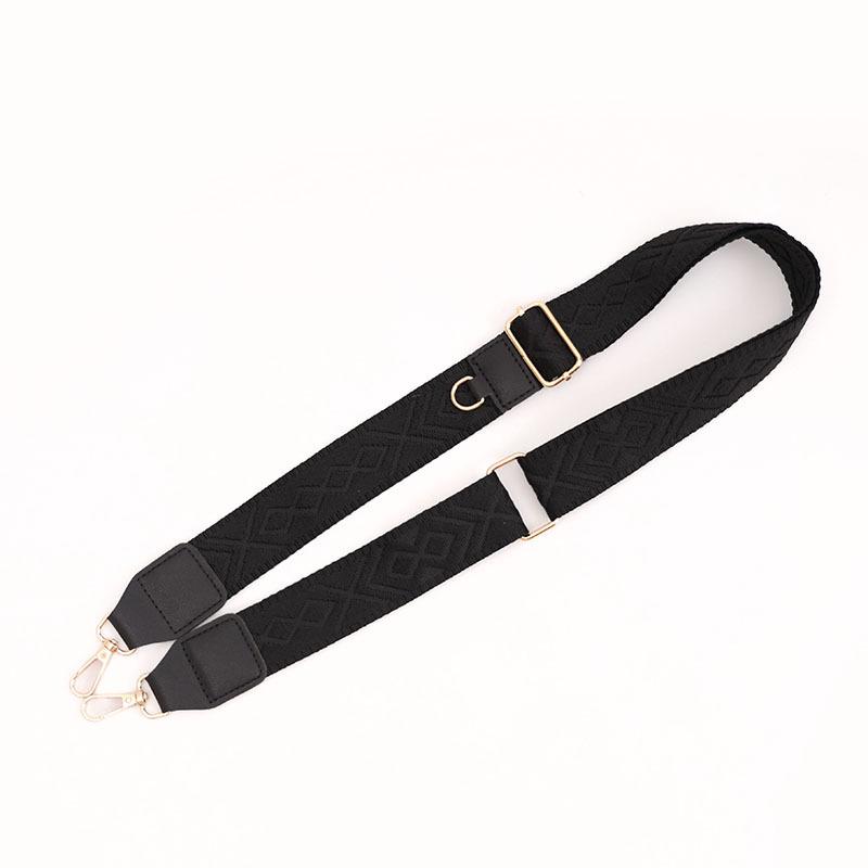 New Messenger Bag Strap Shoulder Strap Adjustable Women's Bag Accessories Polyester Pattern Replacement Bag Belt Transformation