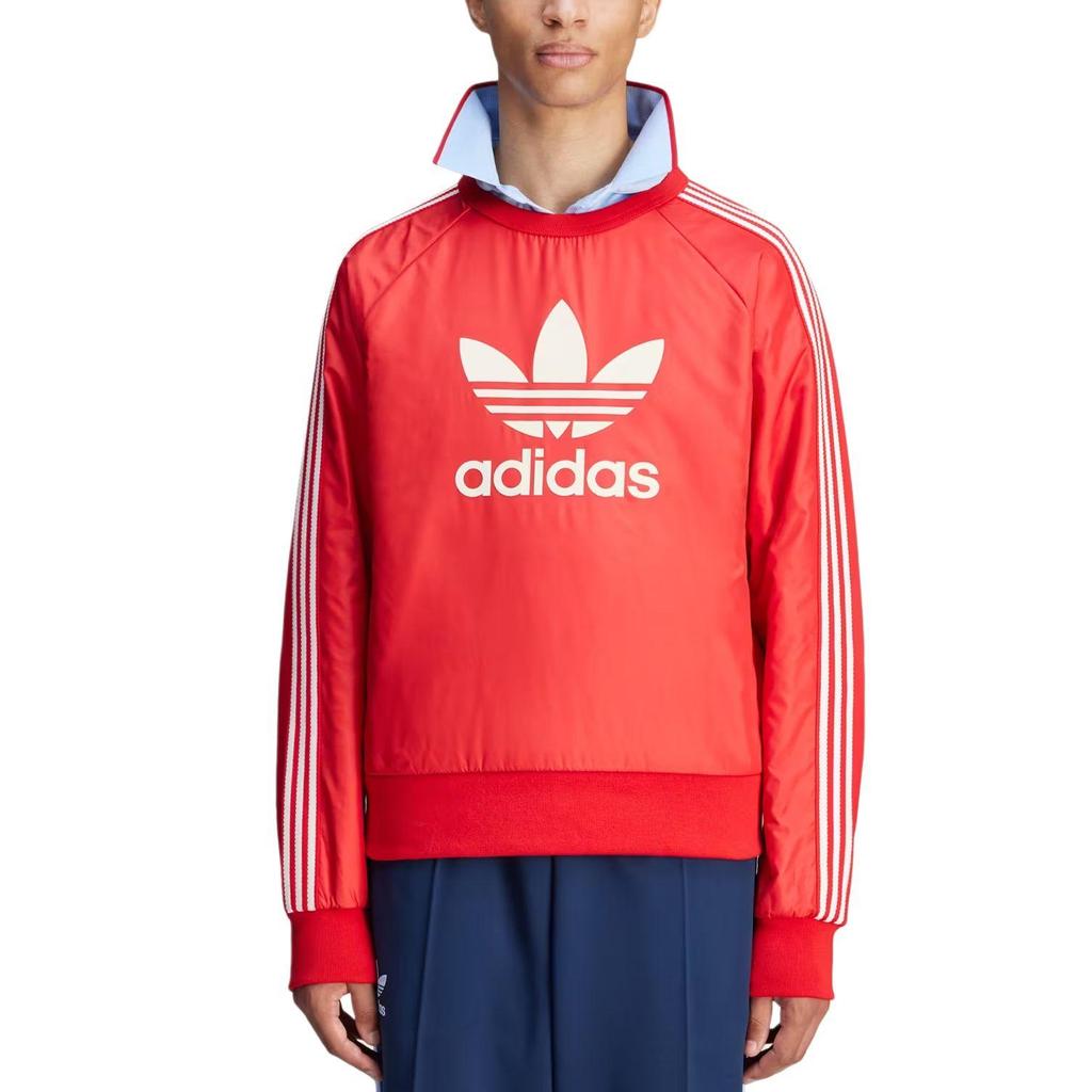adidas X Wales Bonner Nylon Crew Better Scarlet Heren Tops Rood JE5994