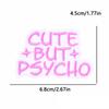 Feminist Good Vibes Embroidery Patch Iron On Positive Empowerment Slogan Fusible Patch for Jacket Vest Uplifting Daily Decor