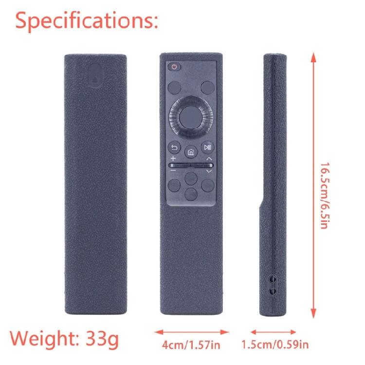 Household TV Remote Cover In Silicone with Pebbled Hold and Lanyard for BN591388K Daily Couch Sleeve, Bedroom, and Media Table Use