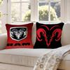 Fashion Design Style D-Dodge-DOGLOVE Pillow Case Anti-dustmite Pillowcase Invisible Zipper Silky Short Plush Sofa Cushion Cover