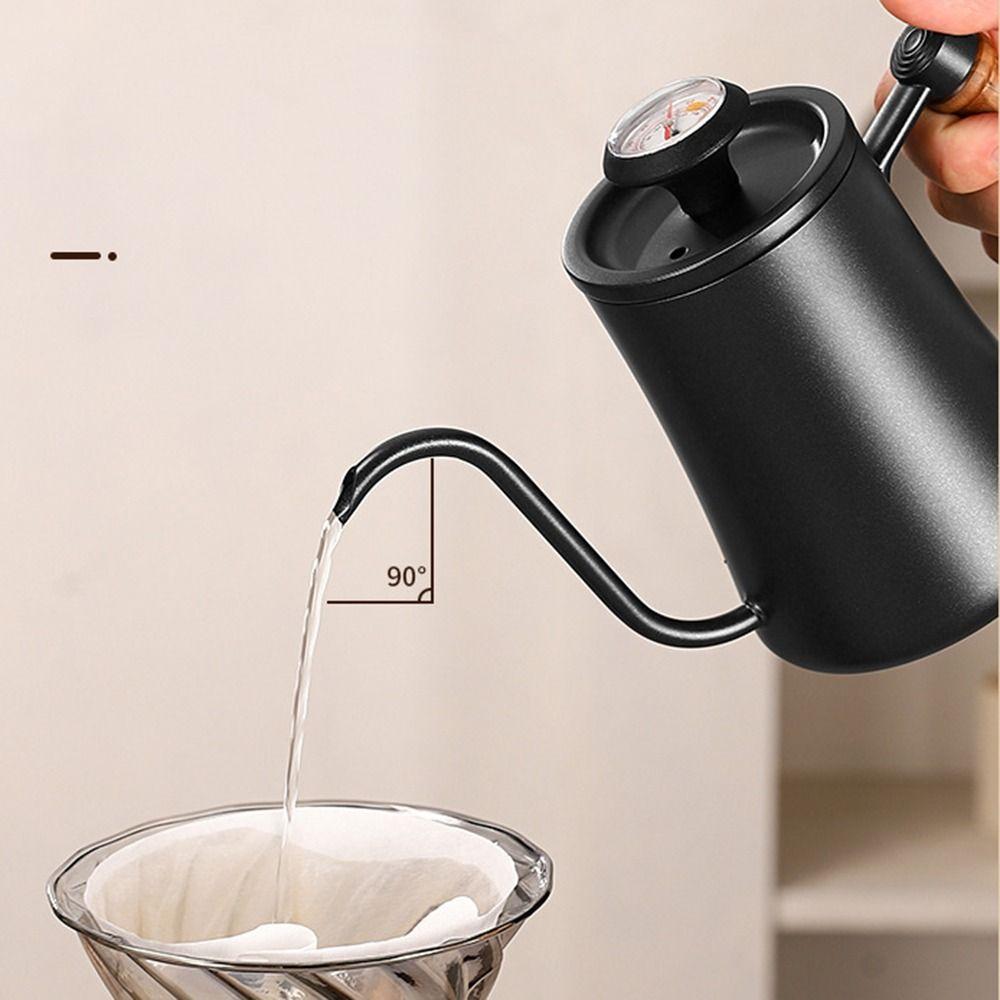 Drip Port Pour Over Coffee Kettle Stainless Steel Long Narrow Drip Carafe  Home