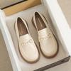 Spring and Autumn Low Heel Elegant Woman Pumps Round Toe Loafers Shoes for Women High Quality Chic Point On Offer Y2k Footwear