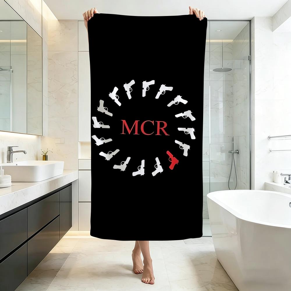 Emotional M-My Chemical RomanceS Towel Five-Star Hotel Quality Eco-Friendly Ultra Soft Thick Towels & Beach Towels