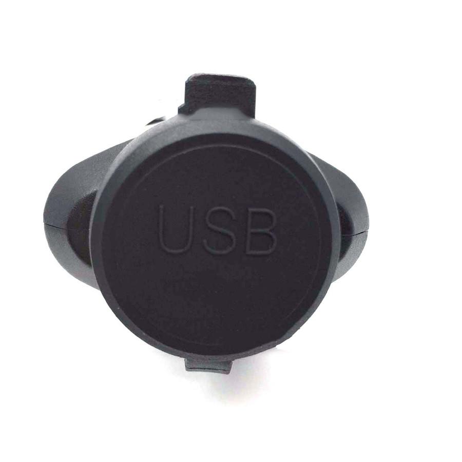 For BMW Hella Motorcycle Cigarette Lighter Socket 5V 3.3A Portable Dual USB Color Power Adapter Plug