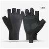 Cycling Gloves Half-Finger Ice Silk Breathable Anti-Slip Gym Outdoor Sports Men Women
