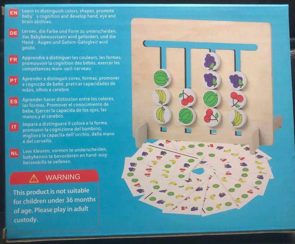 Mehrfarbiges pädagogisches Glockenspiel- und Stapelturm-Set für Kleinkinder
