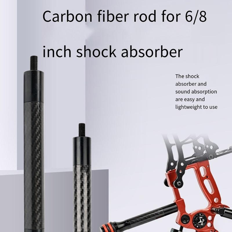 Carbon Stabilizer Balance Rod Compound Bows Stabilizer Rod Damping Rod Shock Absorption Shootings Accessories Enduring