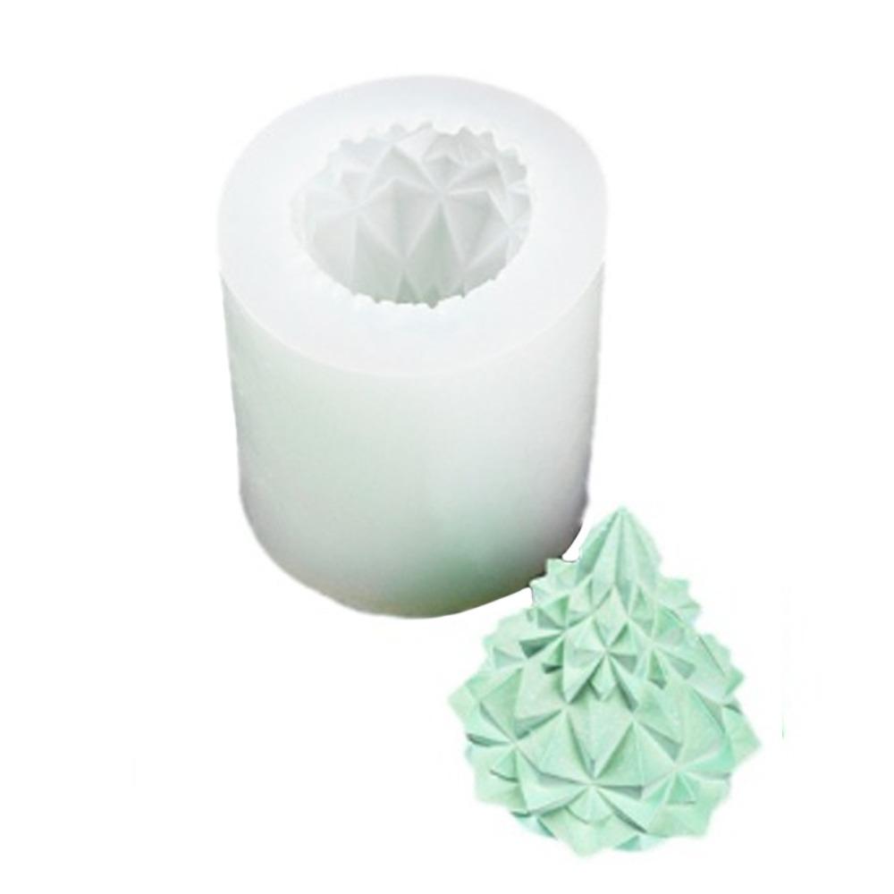 3D Candle Mould Silicone Soap Mold Gypsum Christmas Tree Candle Mold  Candle Making