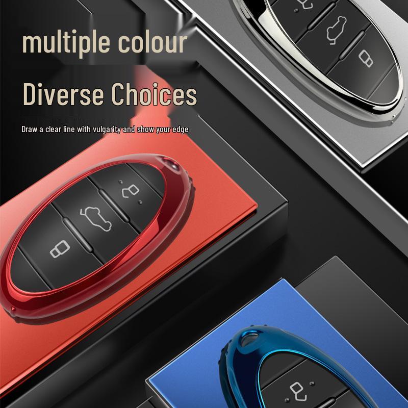 FAW Bestune Key Shell T33 T99s T77pro TPU Full Wrap Protective Key Cover