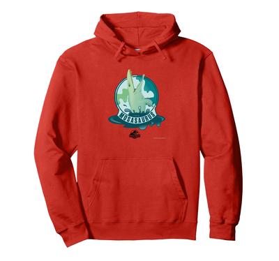 Jurassic World MOSASAURUS (ROAD SIGN) Hoodie