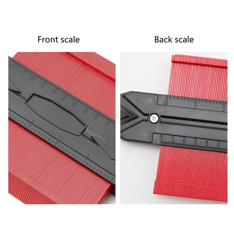 Handy Contouring Gauge with Metal Lock 5Inch or 12Inch for Duplicating Intricate Shape in Various Crafting Project
