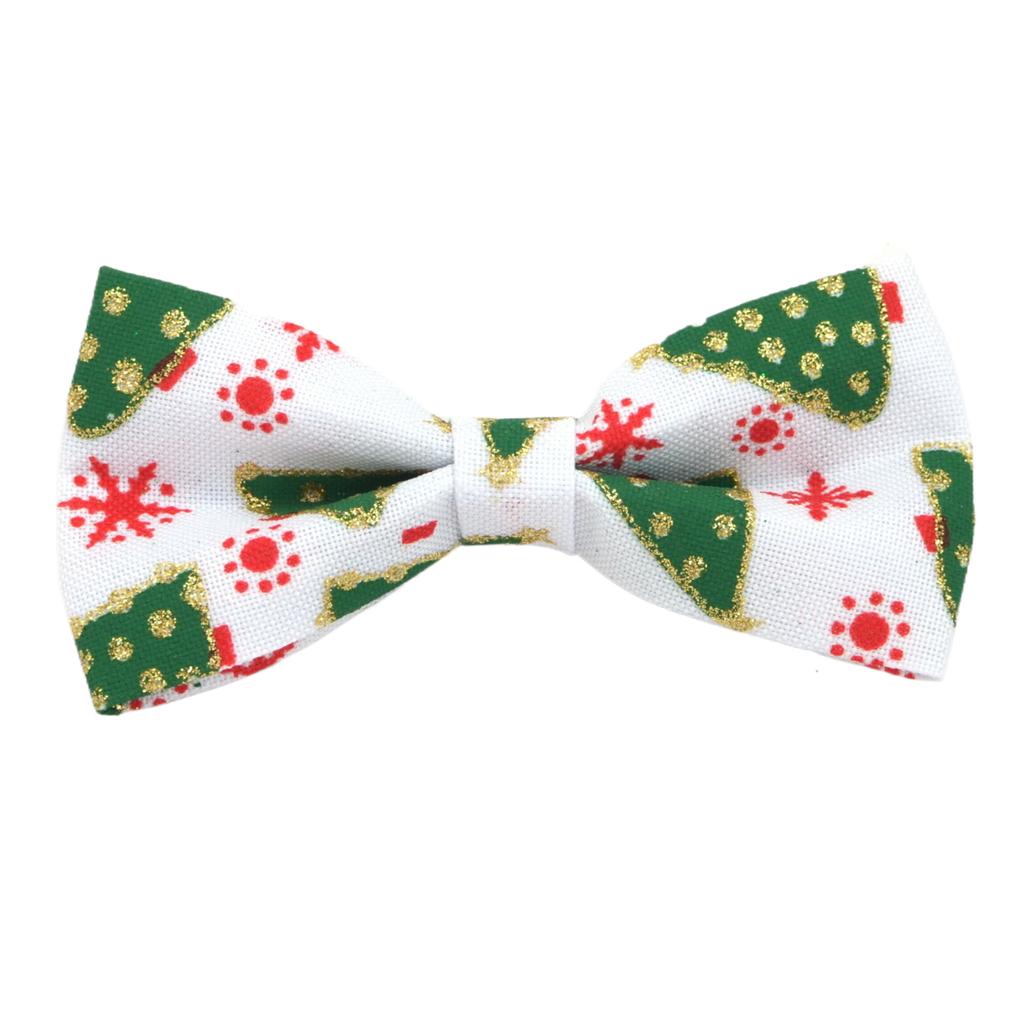 50pcs/lot Christmas Pet Bow Kitten Puppy Collar Flower Wearable Xmas Bow Ties for Dogs Cat Accessories