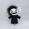 Zxc Cat Plush Halloween Black And White Grinning Cat Stuffed Toy 27cm/10.62in Height