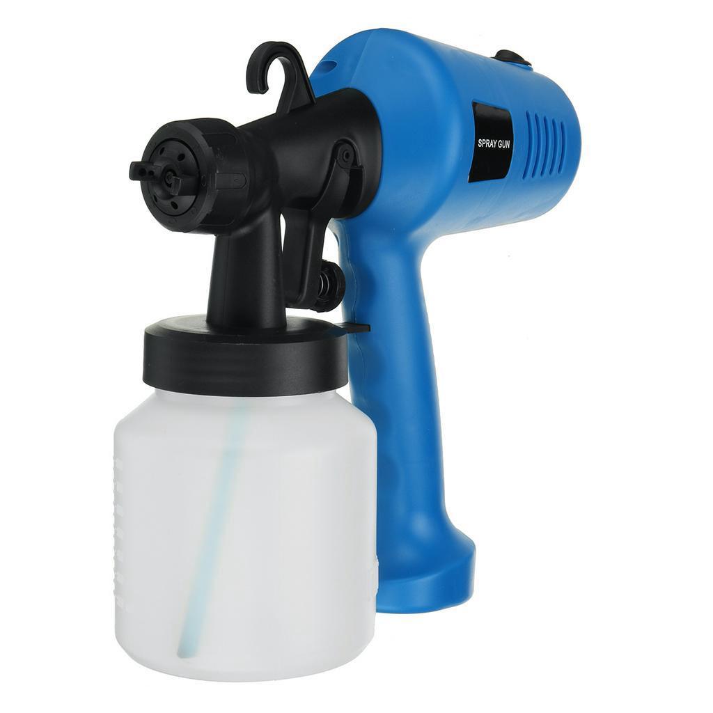 AC 220V Air Spray Guns Copper Motor 400W Electric Paint Sprayer Disinfection Blue 800ml
