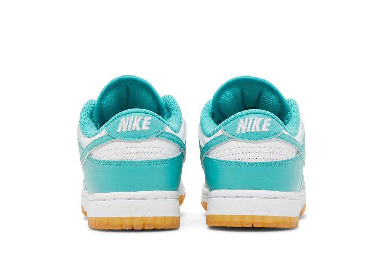 Women's Sneakers Nike Dunk Low Teal Zeal (Women's) White/Washed Teal/Kumquat