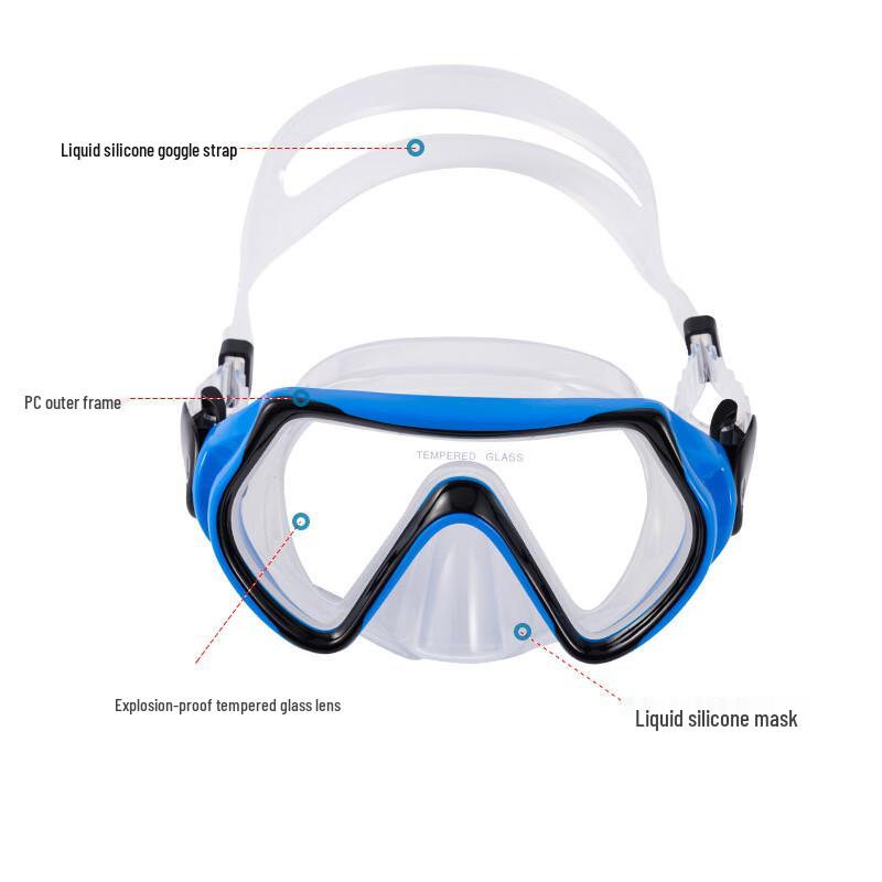 Kids Snorkel Mask and Snorkel Set