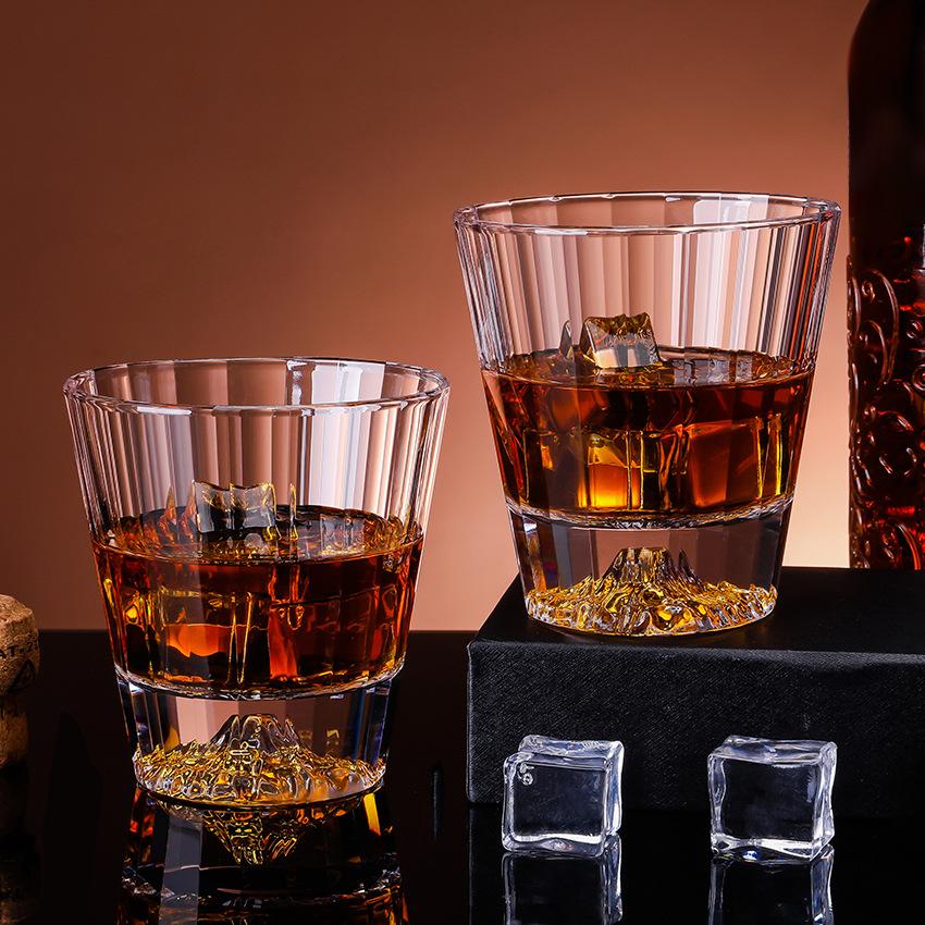 Vysoce hodnotné křišťálové sklo na whisky, víno, domácnost, multifunkční hrnek na vodu, žáruvzdorný hrnek na zelený čaj, hrnek na džus