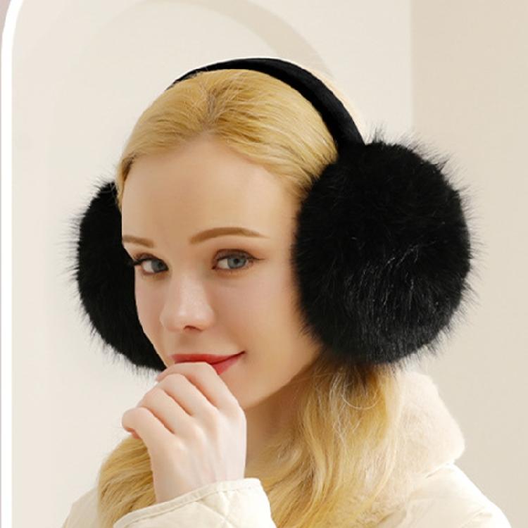 Teens Girl Skiing Ear Muffs Lovely Furry Ear Protectors Outdoor Sports Earmuffs