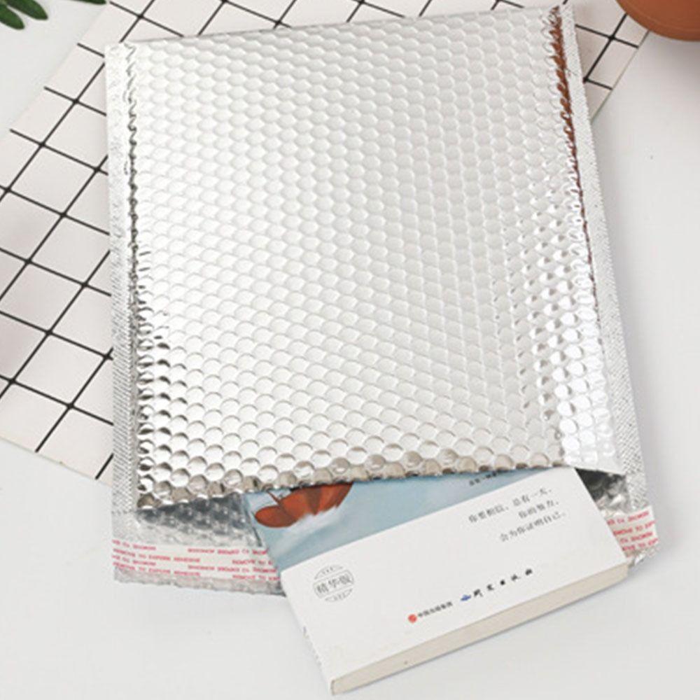 10Pcs Waterproof Bubble Mailers Pearlescent Film Shipping Bags Durable Foam Envelope