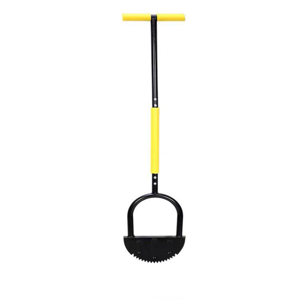 Garden Edging Tool with Serrated Blade for Lawn Sidewalk Driveway and Garden Edges Durable Steel Construction Ergonomic Handle for Easy Use