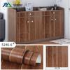 Self-Adhesive Imitation Wood Grain Wallpaper - Moisture-Proof Wall Decoration for Bedrooms