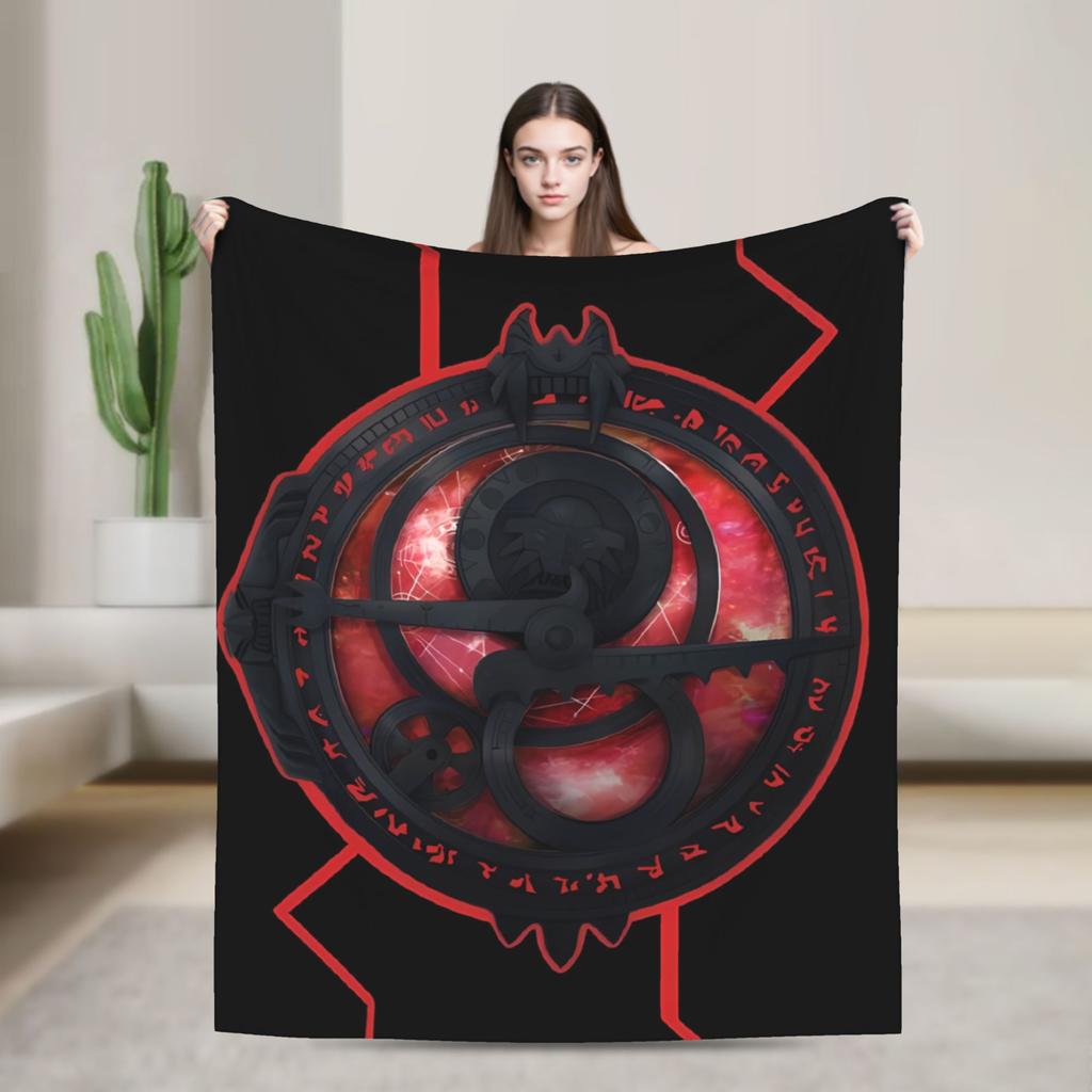 Trollhunters Tales Of Arcadia Flannel Blankets Soft Durable Throw Blanket for Couch Chair Travel Office Bedspread Sofa Bed Cover