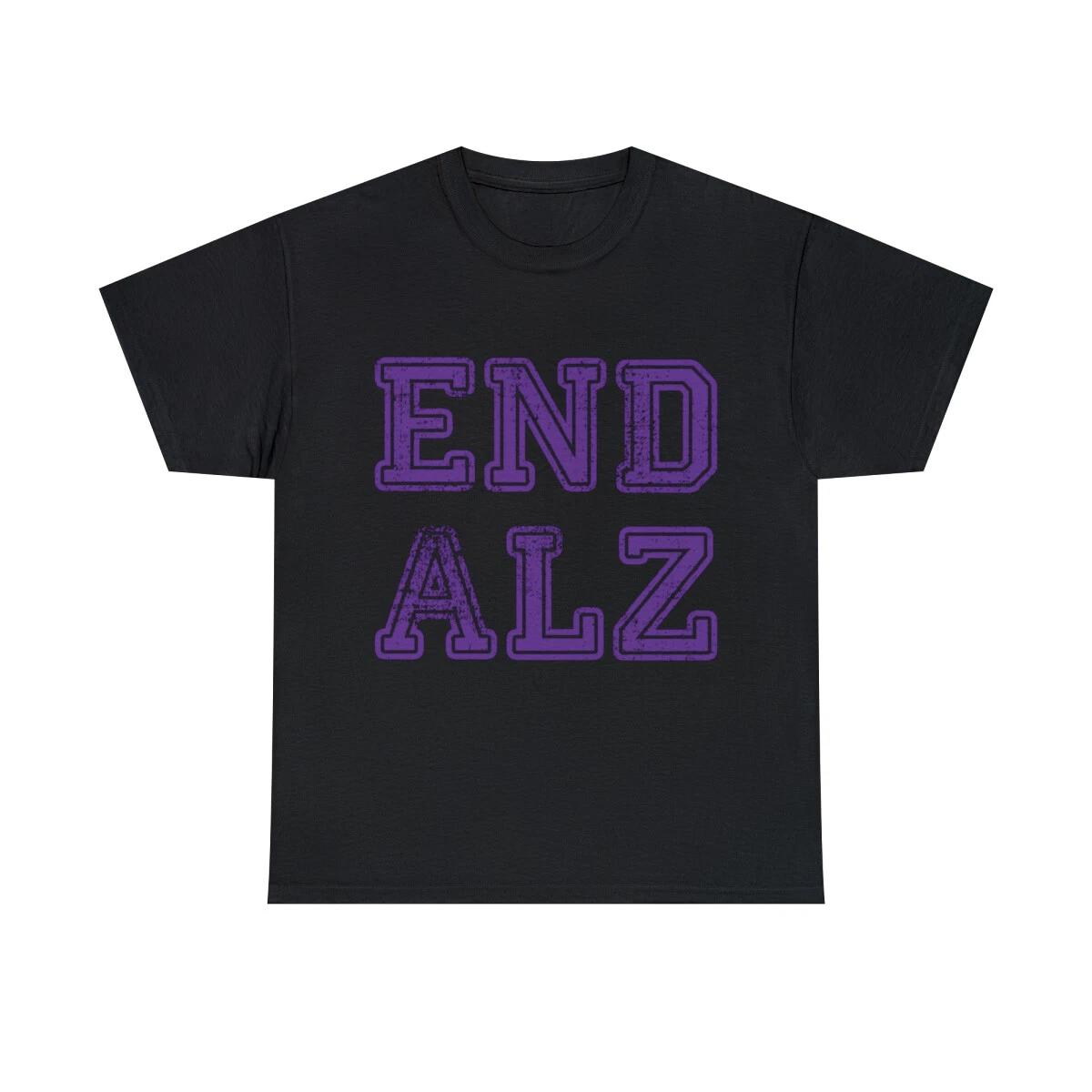 End ALZ Alzheimer s Graphic Tee Shirt, S-5XL M
